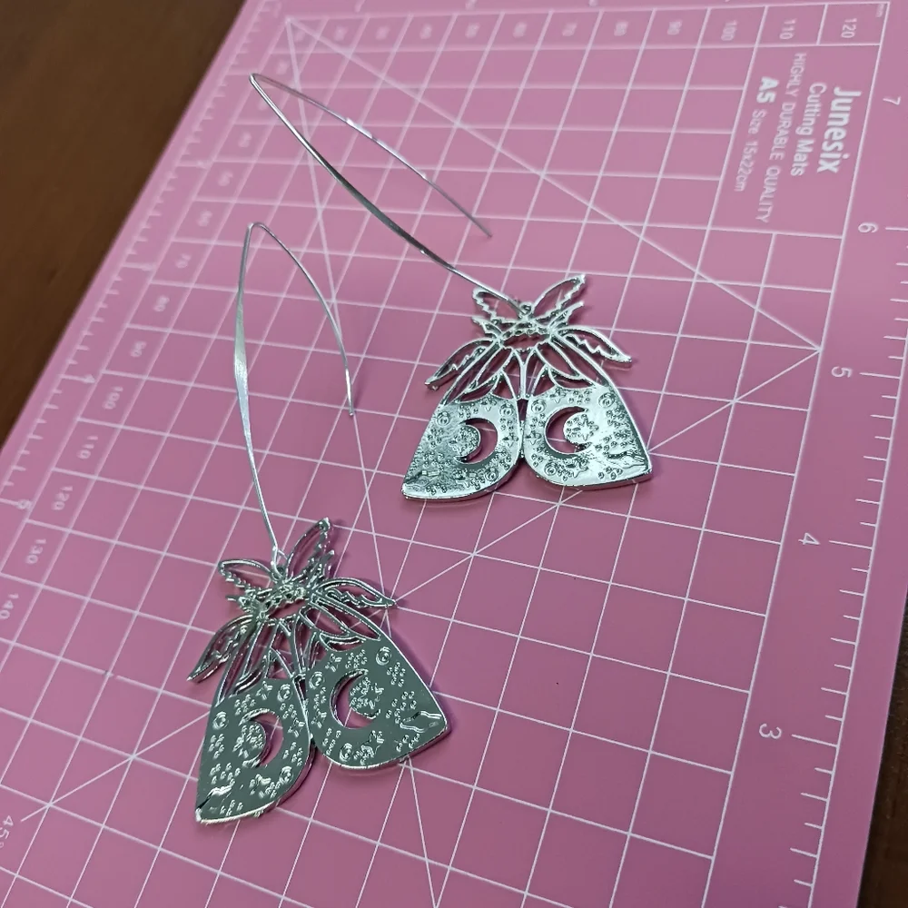 Silver Fly Earrings